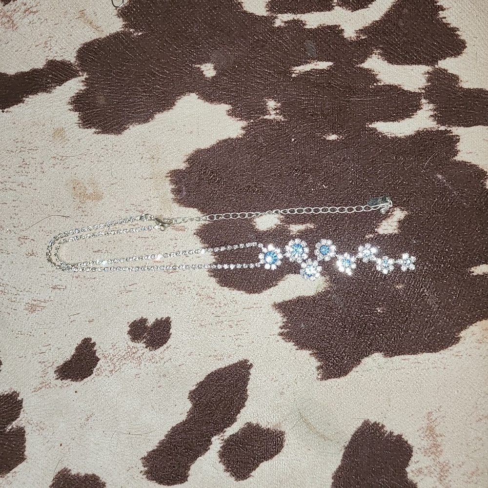 Periwinkle Stone Necklace